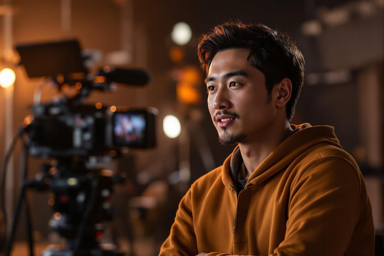 撸撸在线视频专访:新生代导演张涵的创作之路